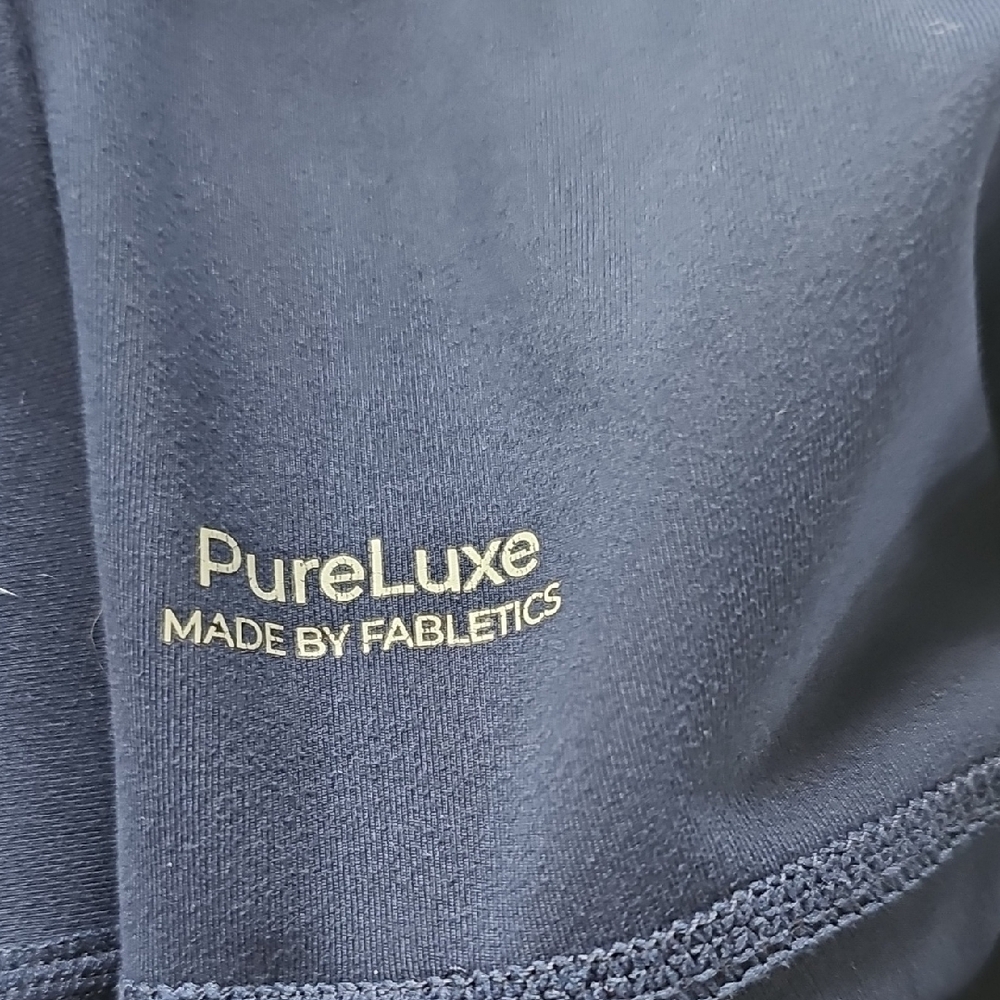 Fabletics PureLuxe Maternity Navy Leggings - Picture 3 of 3